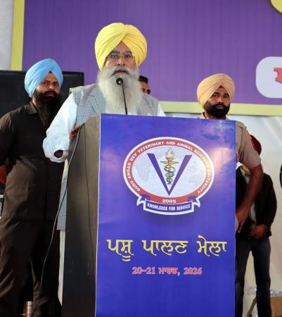 S. Gurmeet Singh Khuddian, Cabinet Minister Addressing